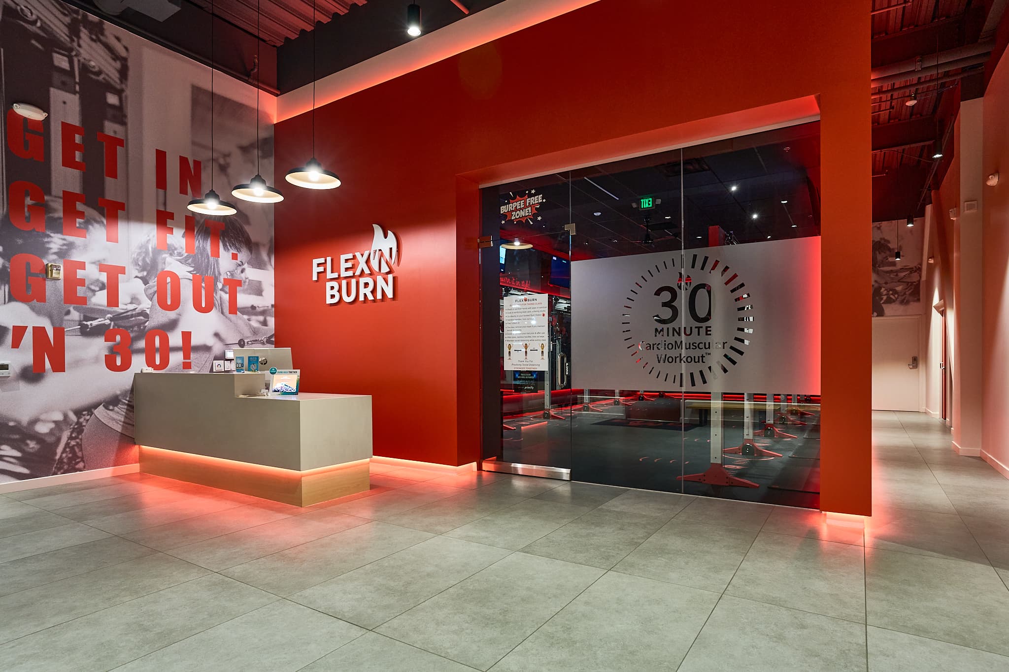 Flex 'n Burn facility
